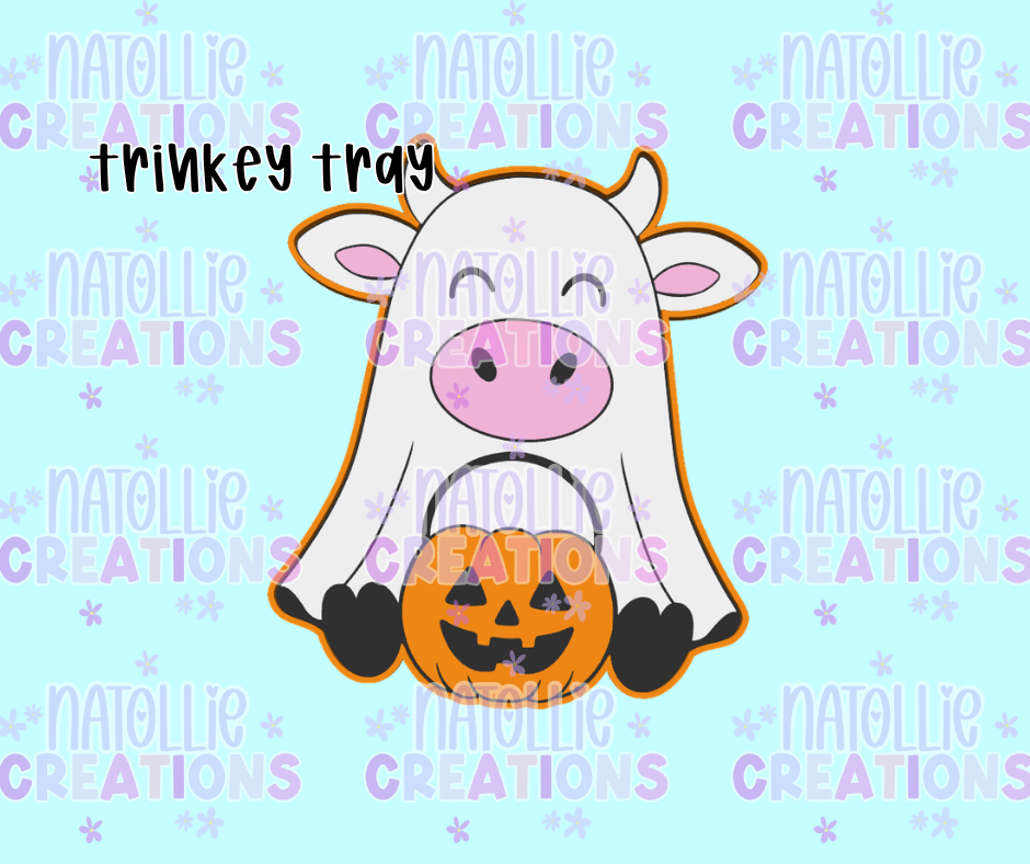 Ghost Cow Trinket Tray