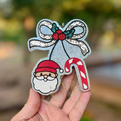 Santa / Candy Cane Cherry Freshie Silicone Mold