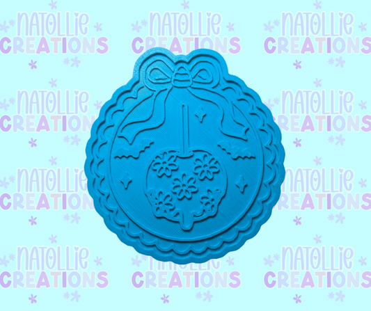 Floral Caramel Apple Insert Freshie Silicone Mold