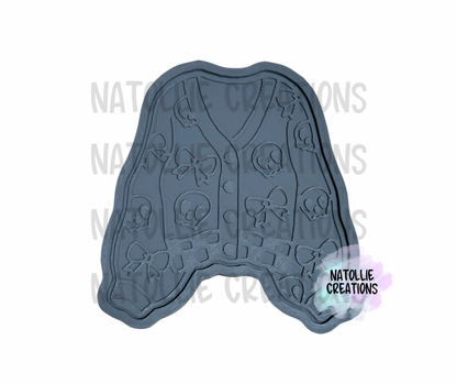 Checkered Sweater + Inserts Freshie Silicone Mold
