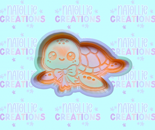 Bowtie Turtle Freshie Silicone Mold