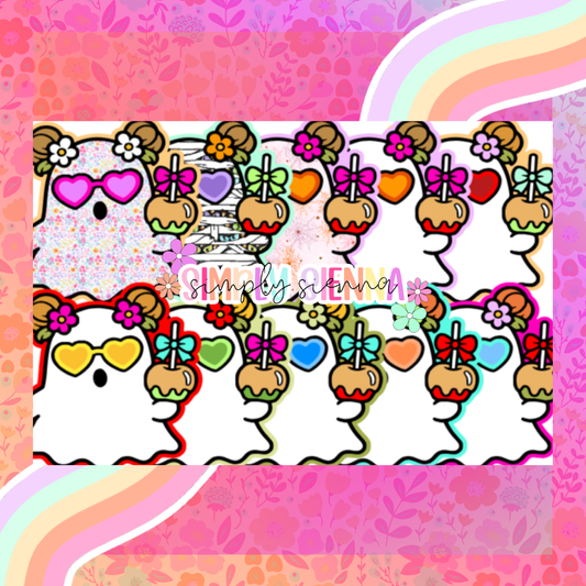 Candy Apple Ghost - NATOLLIE CREATIONS