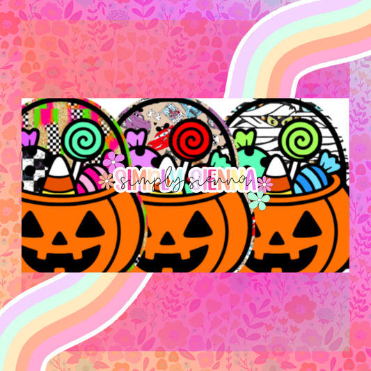 Candy Halloween Bucket - NATOLLIE CREATIONS