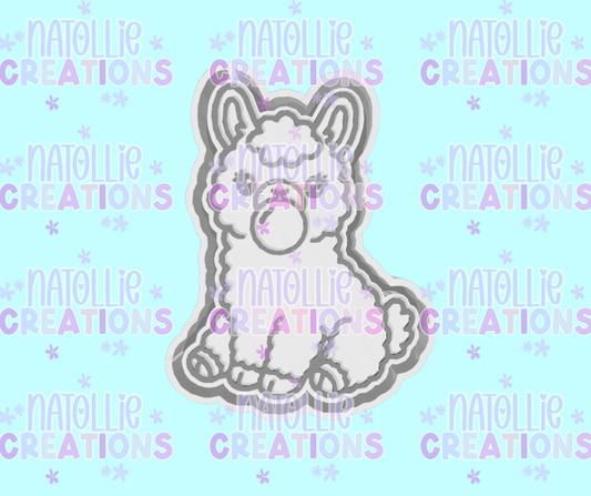 Bubble Llama Freshie Silicone Mold