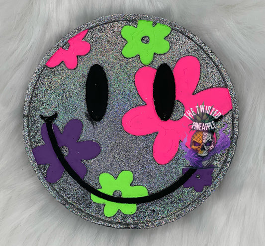 Floral Smiley Freshie
