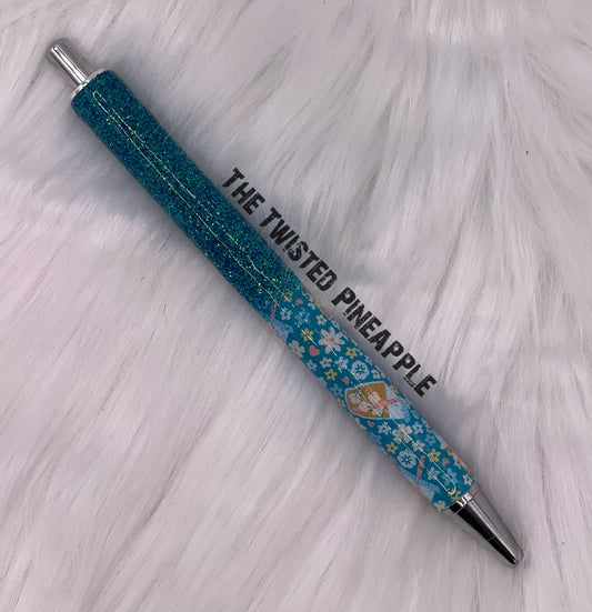 Iced Coffee Glitter Pen