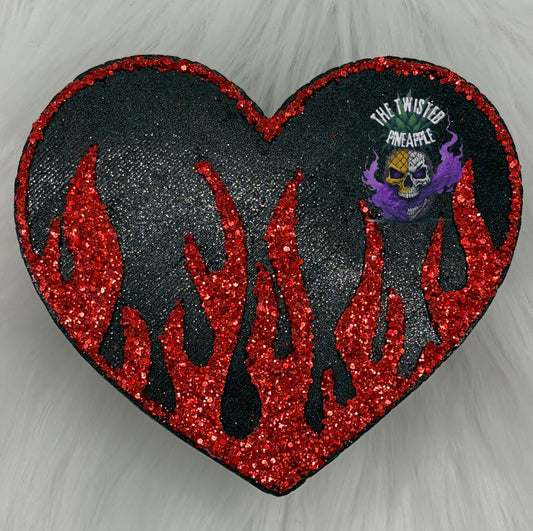 Heart with Flames Freshie