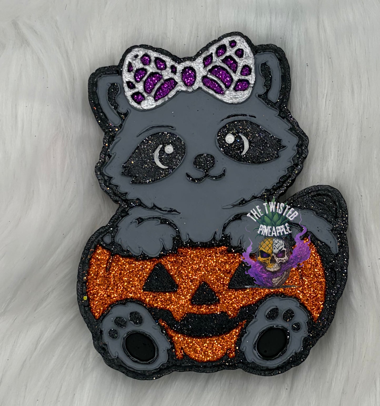 Raccoon Pumpkin Freshie (Vanilla Pumpkin Marshmallow)