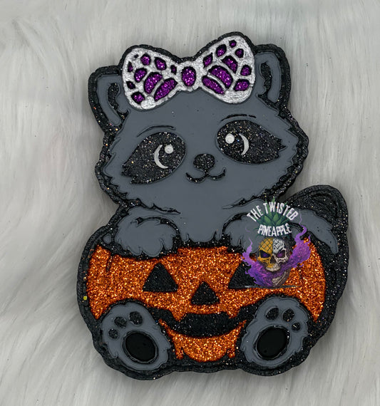 Raccoon Pumpkin Freshie (Vanilla Pumpkin Marshmallow)