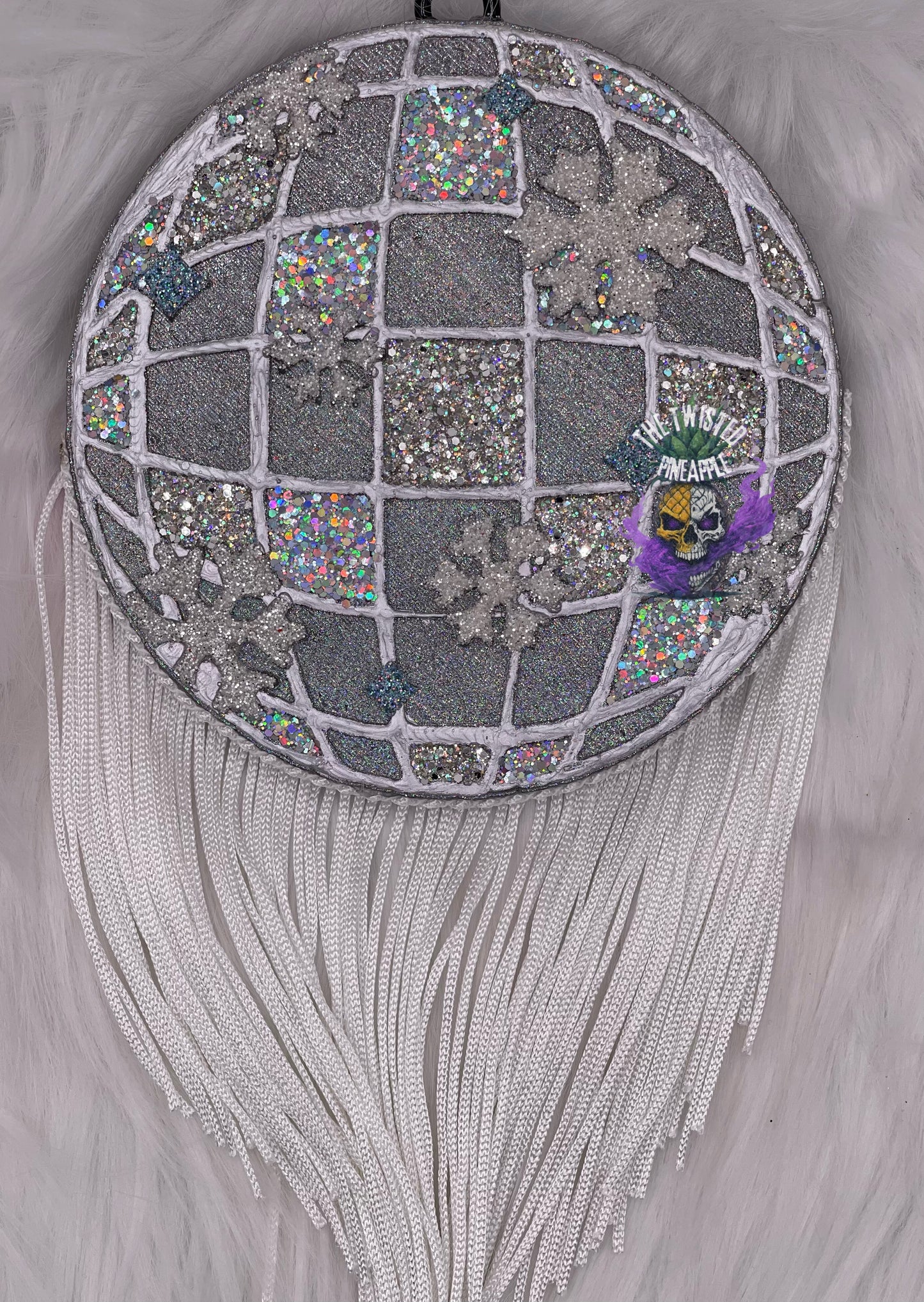 Snowflake Discoball (Little Debbie Cake)