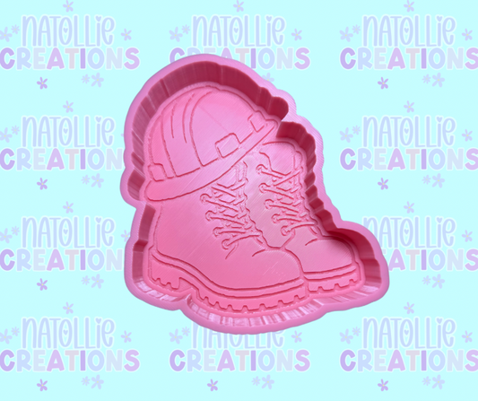 Work Boots & Hard Hat Freshie Silicone Mold