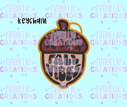 Fall Vibes Keychain