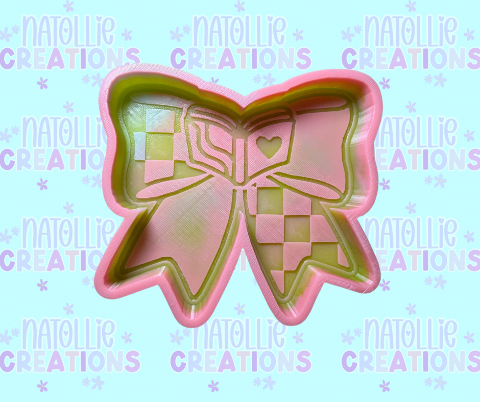 Bookish Bow Freshie Silicone Mold