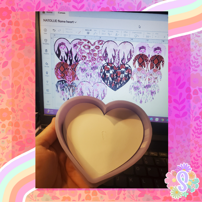 Flame Heart - NATOLLIE CREATIONS