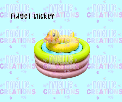 Pool Floatie Clicker Fidget