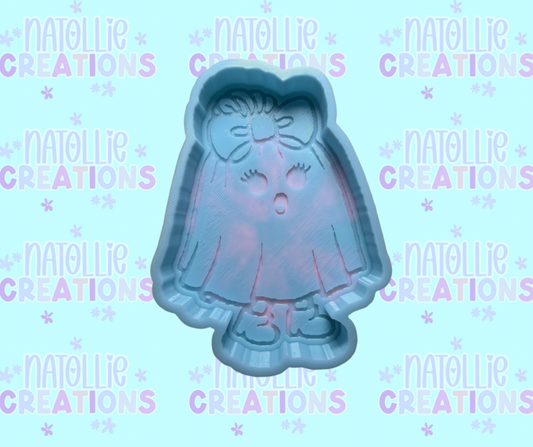 Little Miss Ghost Freshie Silicone Mold