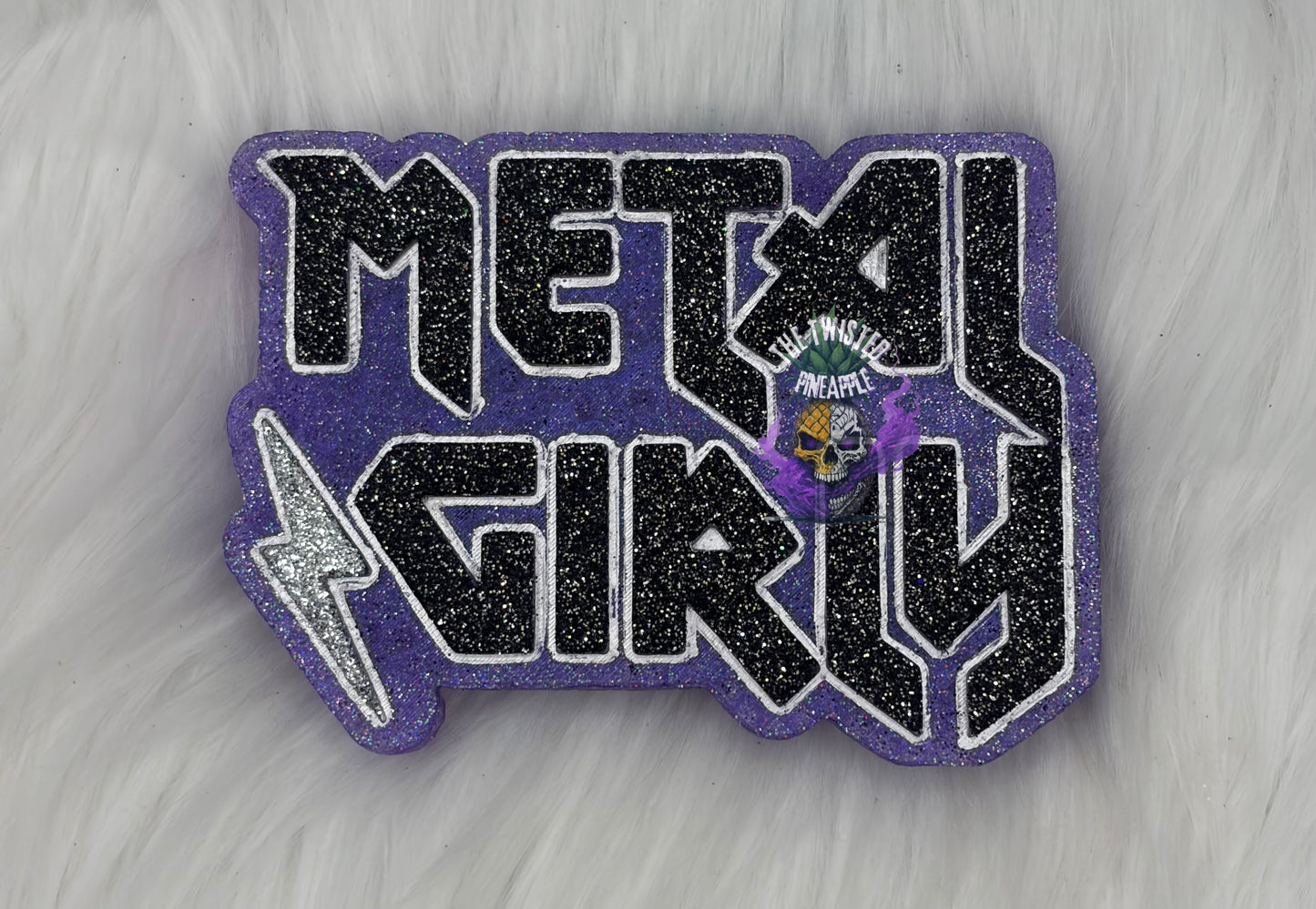 Metal Girly Freshie (Pumpkin Pecan Waffles)
