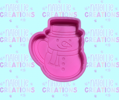 Snowman Body Mug Freshie Silicone Mold