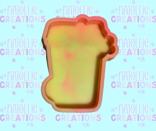 Blank Latte + Inserts Freshie Silicone Mold