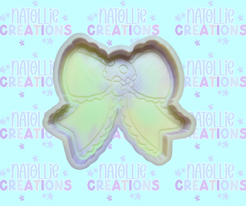 Mushroom Bow Freshie Silicone Mold