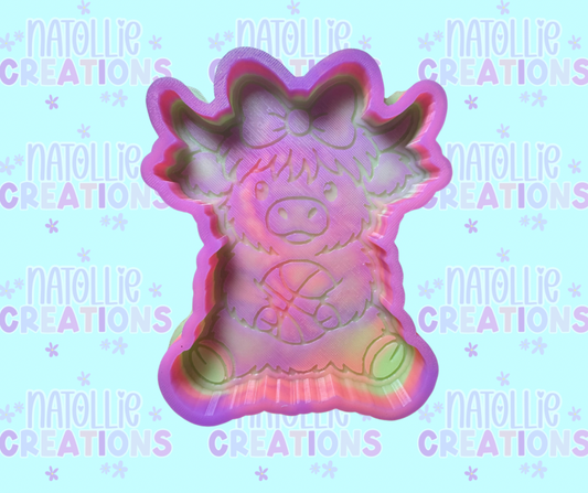 Basketball Highland Freshie Silicone Mold