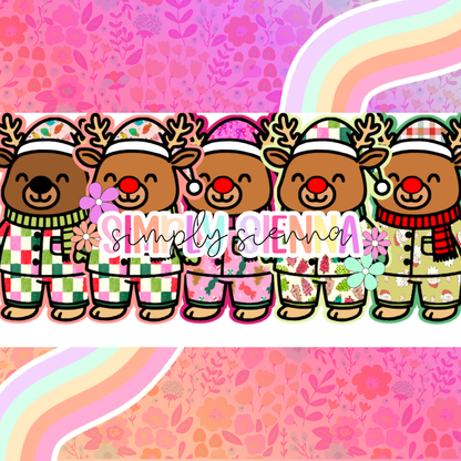 Pajama Reindeer - NATOLLIE CREATIONS