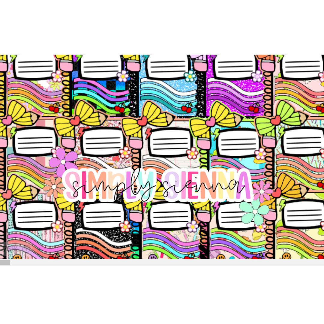 Retro Notebook - NATOLLIE CREATIONS