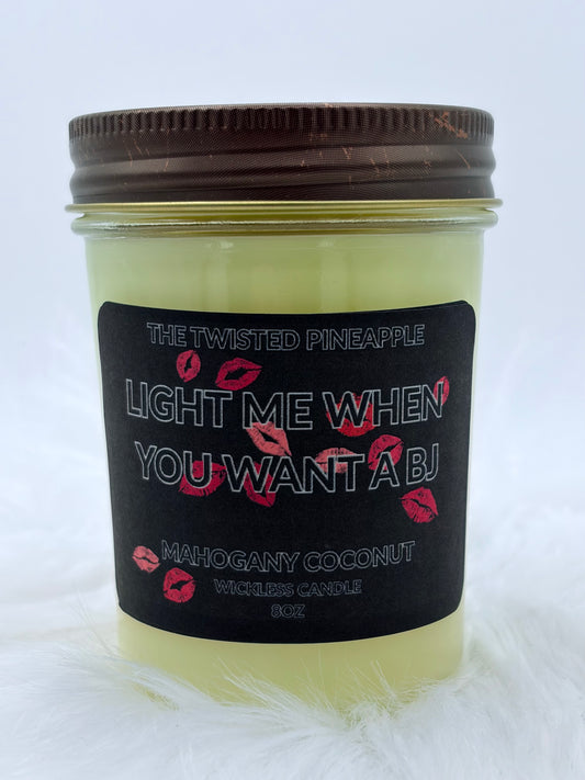 Twisted Pineapple Father’s Day Candle