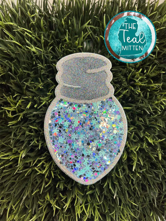 Christmas Lightbulb Freshie Silicone Mold