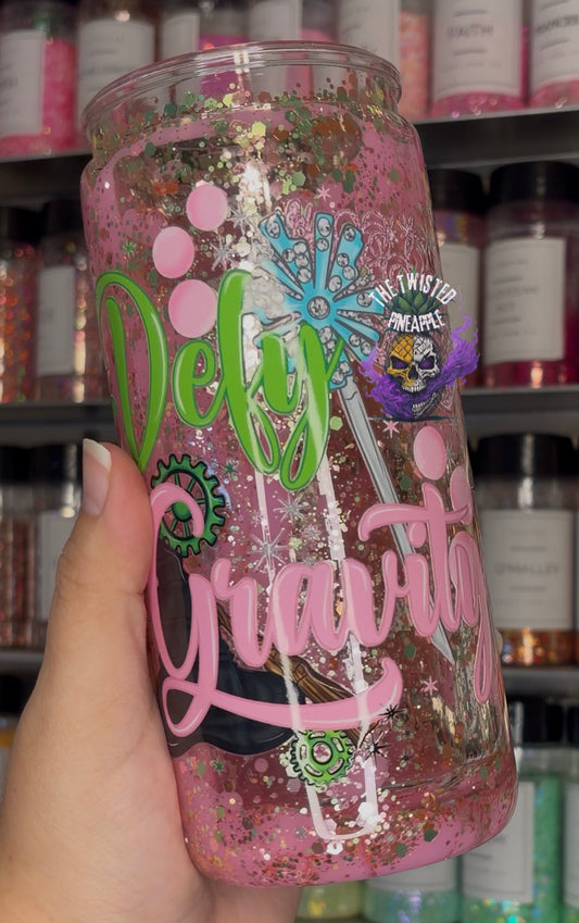 20oz Snowglobe Acrylic Lava Tumbler (Wicked)