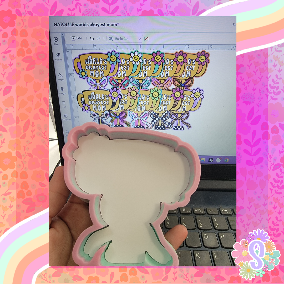 World's Okayest mom - NATOLLIE CREATIONS