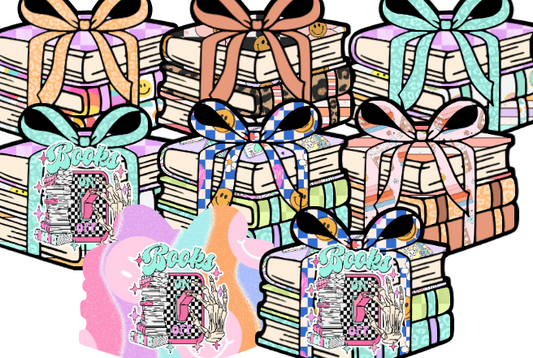 Book Stack - NATOLLIE CREATIONS