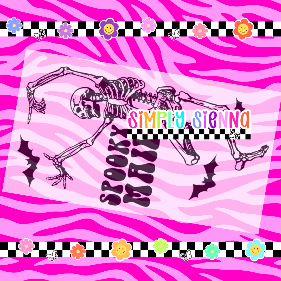 2.25X1.25 Spooky Mail Skeleton - DOWNLOAD