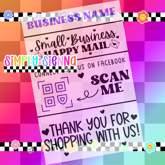 4X6 Small Business Happy Mail - DOWNLOAD